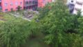 Blick vom Balkon