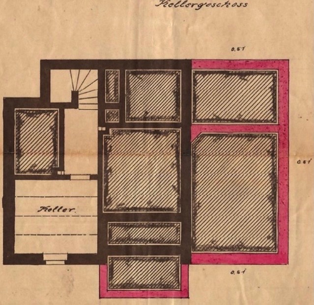 Grundriss Keller