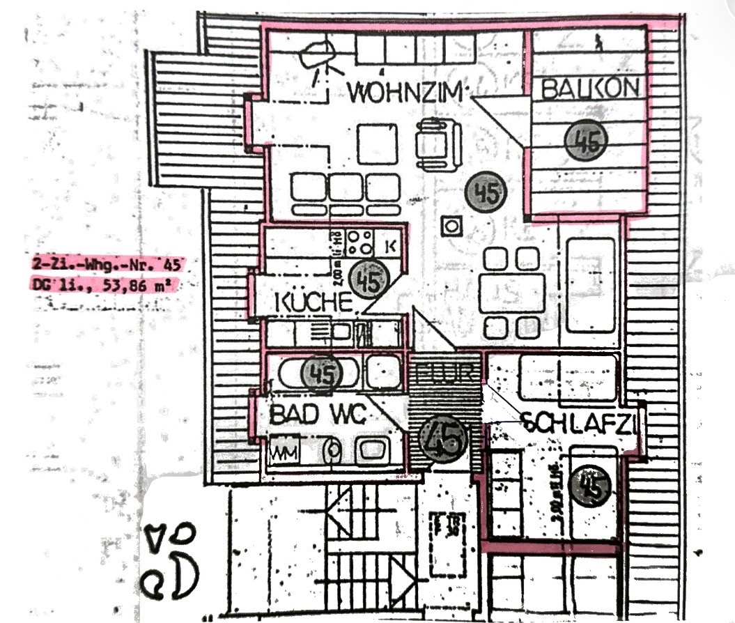 Whg-Grundriß